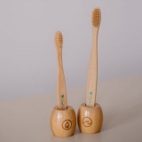 Zahnbürstenhalter Bambusholz Zahnbürstenhalter Bambusholz