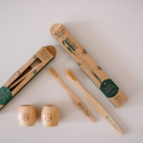 Zahnbürstenhalter Bambusholz Zahnbürstenhalter Bambusholz