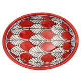 Seifenschale Rot oval Seifenschale Rot oval